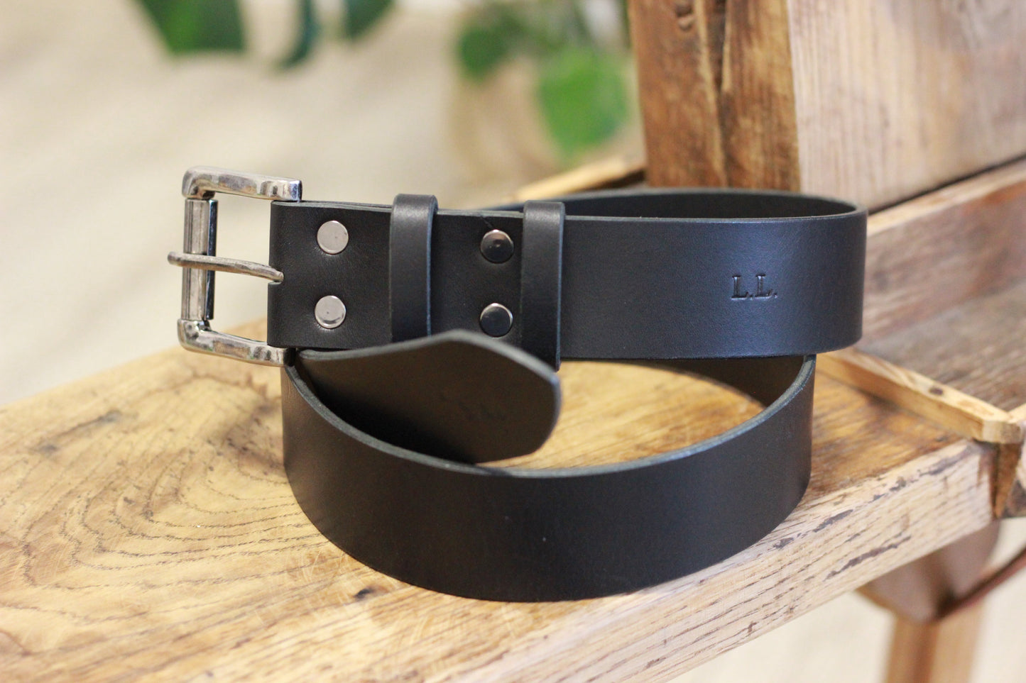 Pasek do spodni kolor czarny 40mm (bez klamry)