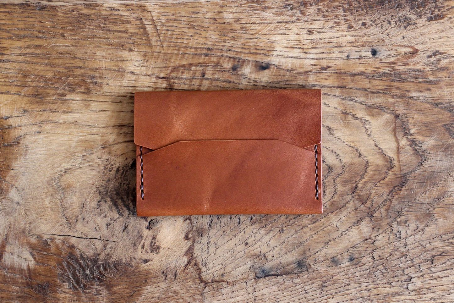 Składany Portfel na Karty - Minimalistyczny i Funkcjonalny | Ursus Maxymus Leatherworks