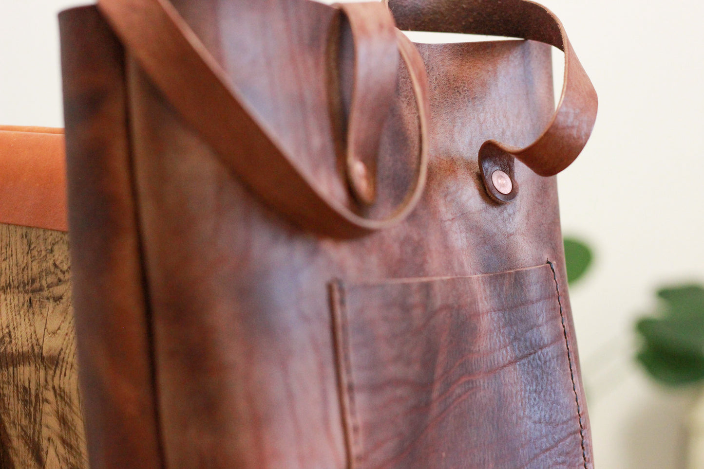 Torebka Typu Shopper - Minimalistyczna i Praktyczna | Ursus Maxymus Leatherworks